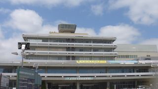 満開の桜が上から見えます。