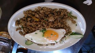 ガパオライスが美味しい