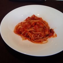 トマトソースが美味しいパスタ