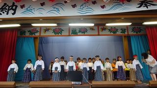 歴史ある安楽島舞台で行われる天王祭