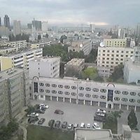 部屋の窓からの景色