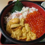 おいしい生うに丼です