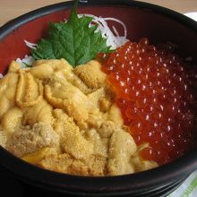 ウニいくら丼