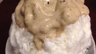 個性派シロップのかき氷が通年楽しめます。