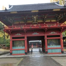 神社の入り口