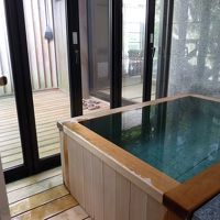 部屋付きの露天風呂です