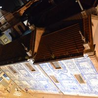 アルマス礼拝堂目の前、ライトアップされていて旅情急上昇♪