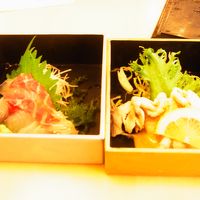 バイキングですが付き出しが用意されてます