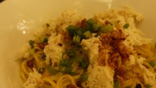 麺と魚のサテがおいしかった