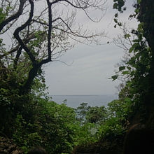 久高島が見えます