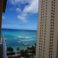 海が見えます。