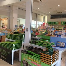 抹茶コーナーも！美味しそうなスイーツ。