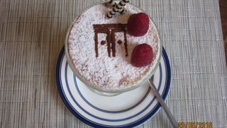 映画でも使われた洒落たレストラン