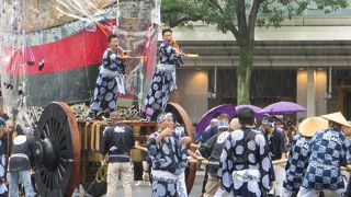 大雨の中、京都人の気質はすごい!!