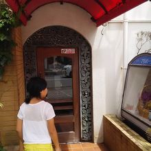 レストラン入口（アパホテル内からも入れます）