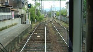 のんびりとした路面電車の旅