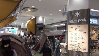 テントがたくさん