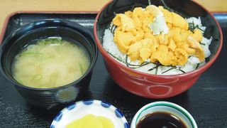 フェリーターミナル内で、アクセス良好