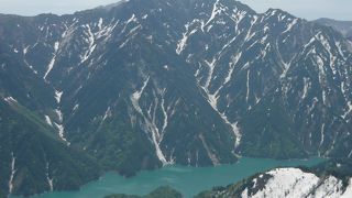 トロリーバスとロープウェイの中継駅