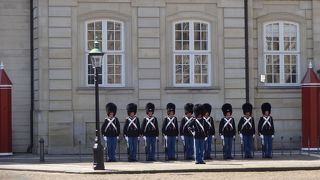 衛兵には2メートル以上近づかない。