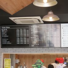 飲み物も販売しています