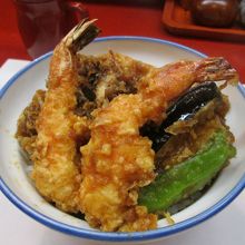 ランチ天丼です