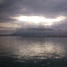 瀬戸内海から見た屋島です。