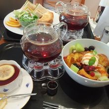 二人分のブランチセットです