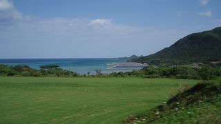 石垣市内から川平湾へ向かう時に