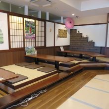 此方は座敷です