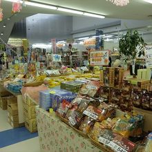 シープラザ釜石内の岩手物産館一角