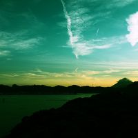 開聞岳が見えました