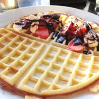 お気に入りのワッフル