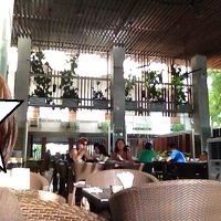 開放感のあるレストラン