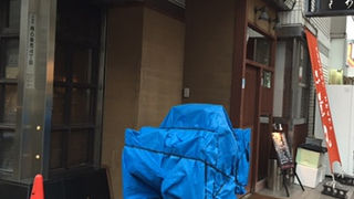 新鮮な海の幸と太いアスパラ