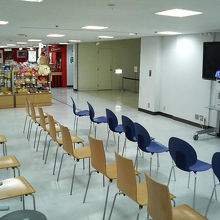 選手のインタビュー映像が流れていました。