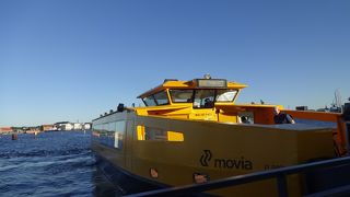 人魚姫像そばから20；10分の最終便に乗れた。(ニューハフン下車）