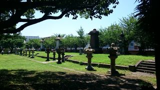 黒田家の墓と修業の場