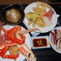 ズワイガニ食べ放題の、幕別温泉グランヴィリオ