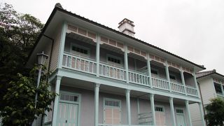 東山手洋風住宅群の上段の２棟