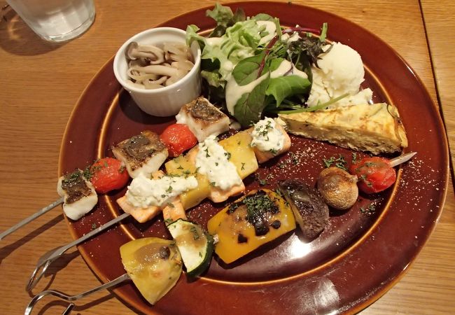 フランス風串焼き料理のお店