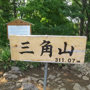 森の中の登山