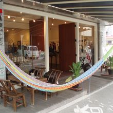 休息スペースも素敵です！