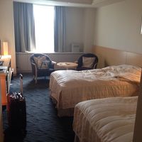 窓から中島公園がみえます