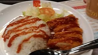 スパイシーチキンご飯