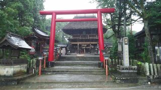 国宝に指定された青井阿蘇神社　※熊本県人吉市