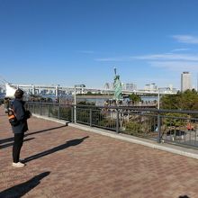 展望デッキから