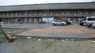 工事中の部分が多い