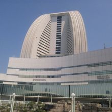 インターコンチネンタルホテルの後ろ