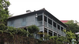 フランス領事館の役割を果たしていた洋館